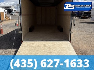 8.5x24 Haulmark Passport DELUXE Enclosed Cargo Trailer - 7'6" Interior - 10K GVWR - .080 PolyCor, Dovetail