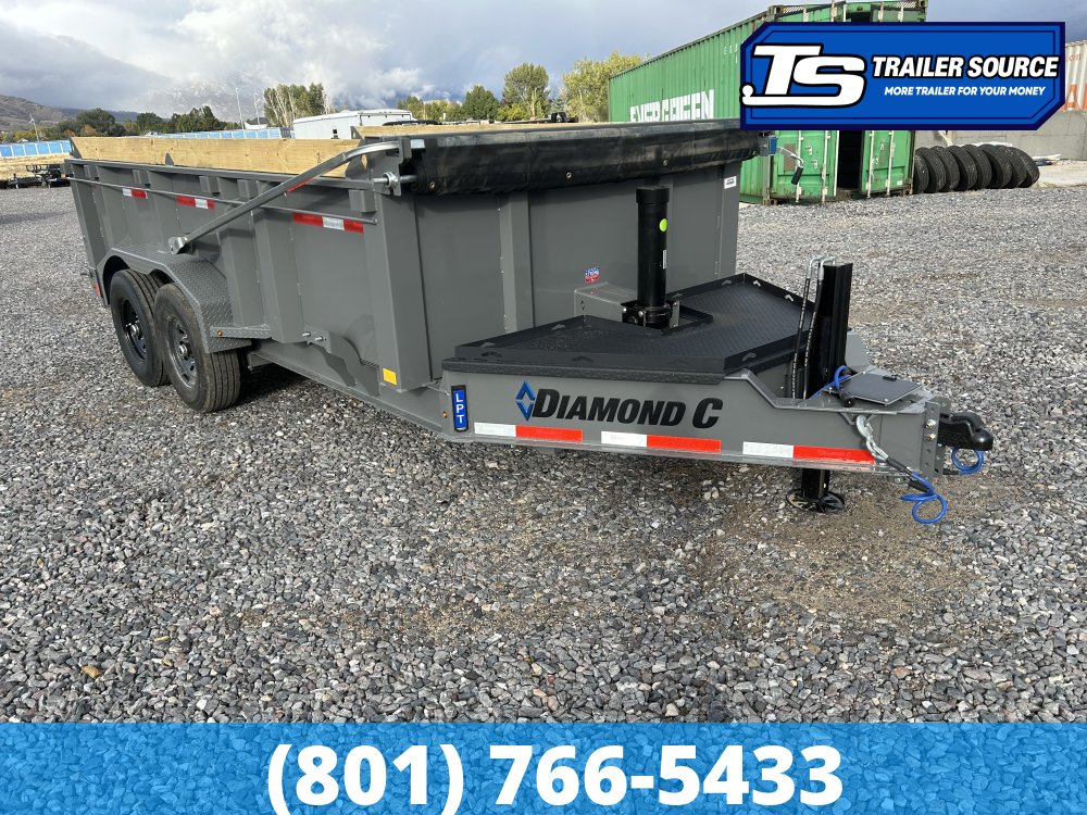 7x14 Diamond C LPT 207 Pacesetter Pkg Dump