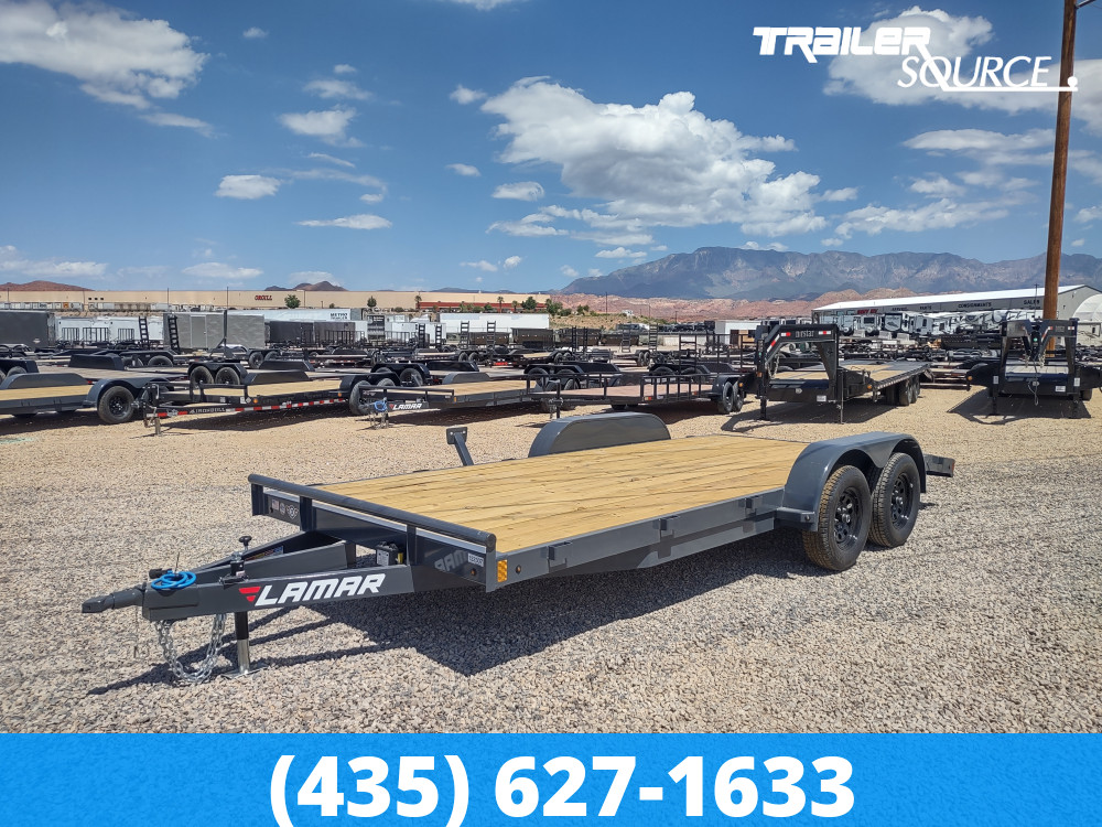 7x18 Lamar  7K Car Hauler Trailer
