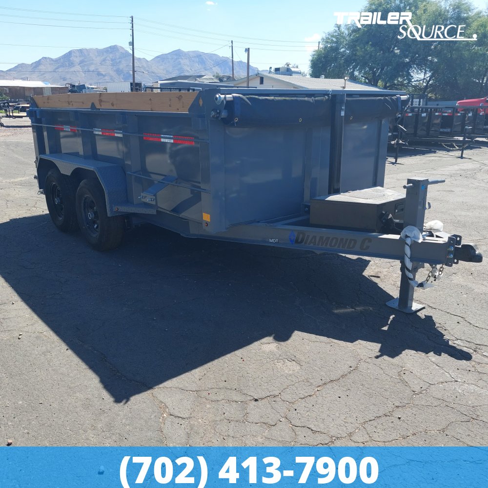 6.5x12 Diamond C MDT 10K 32" Sides Dump