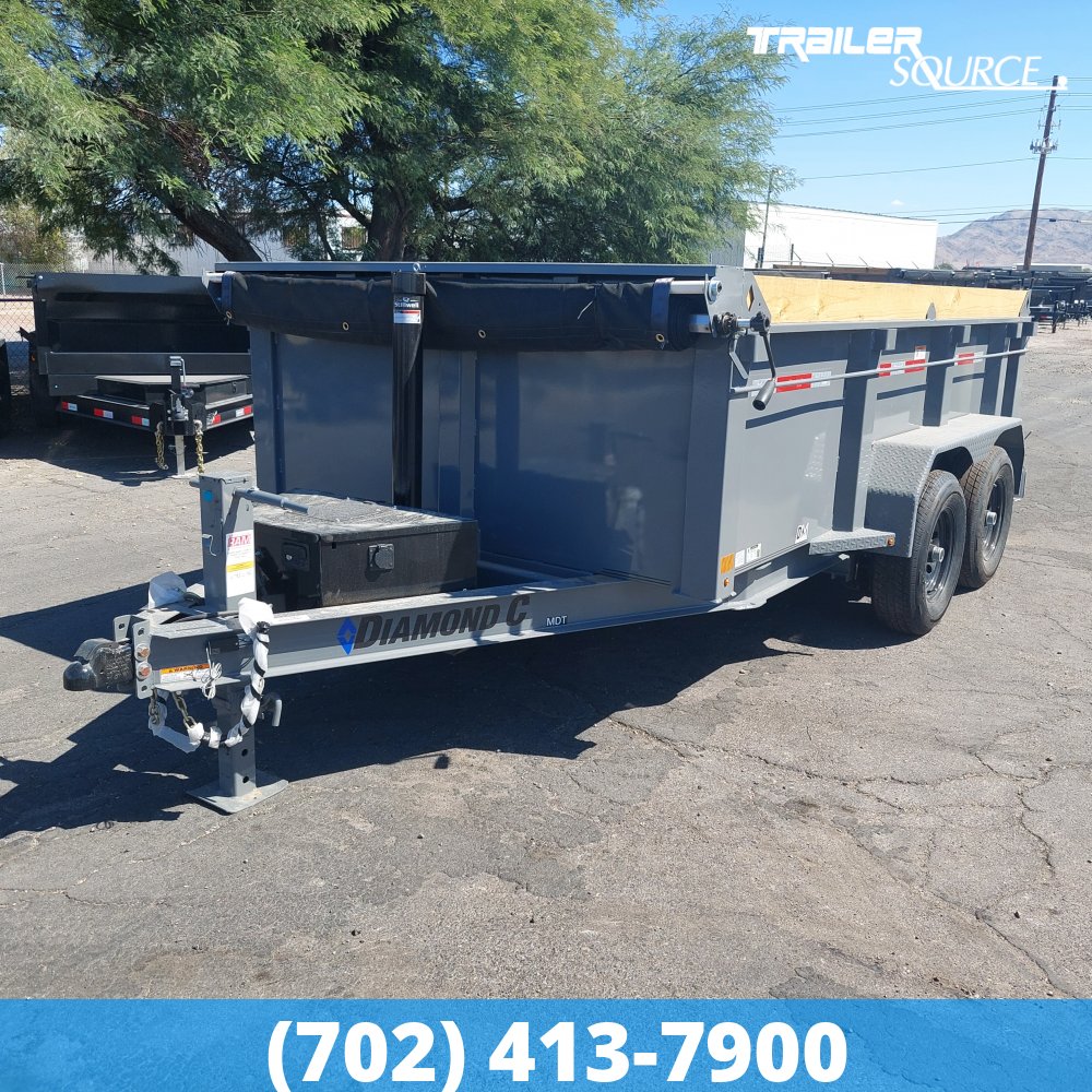 6.5x12 Diamond C MDT 10K 32" Sides Dump