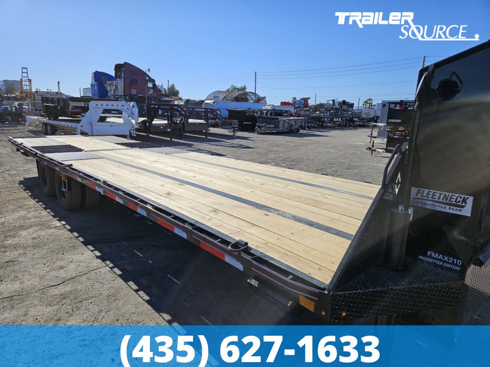 8.5x32 Diamond C FMAX HDT 32' 25K Hydraulic Dovetail Gooseneck PACESETTER PKG