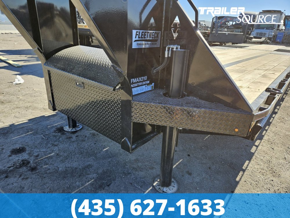 8.5x32 Diamond C FMAX HDT 32' 25K Hydraulic Dovetail Gooseneck PACESETTER PKG