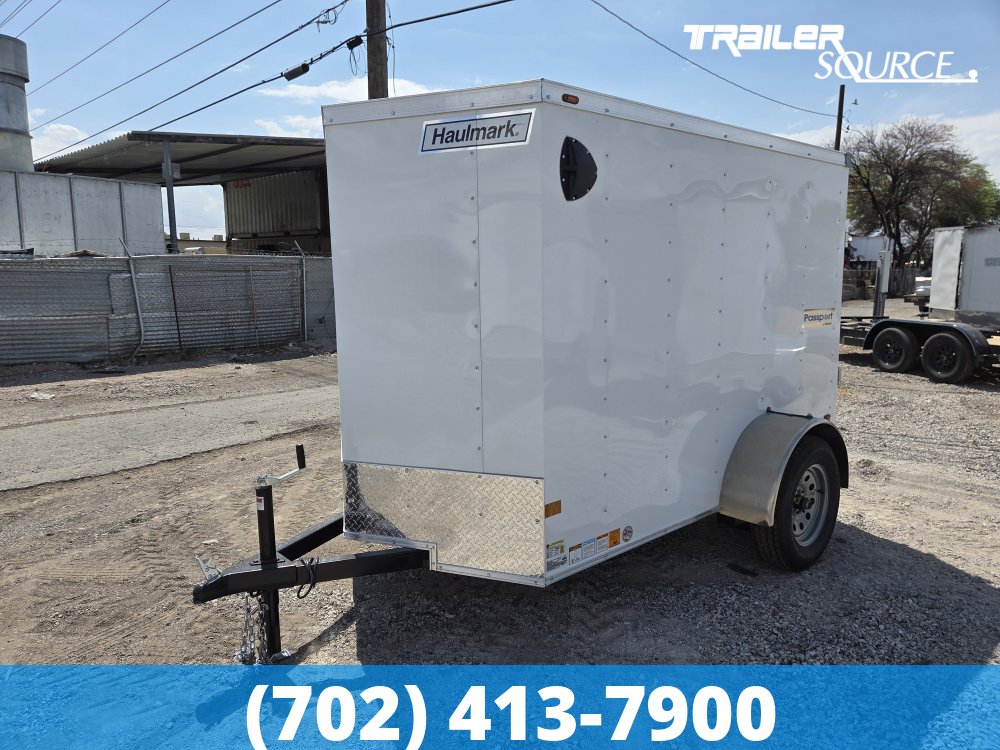 5x8 Haulmark Passport 5'6" Interior Single Axle Enclosed Cargo