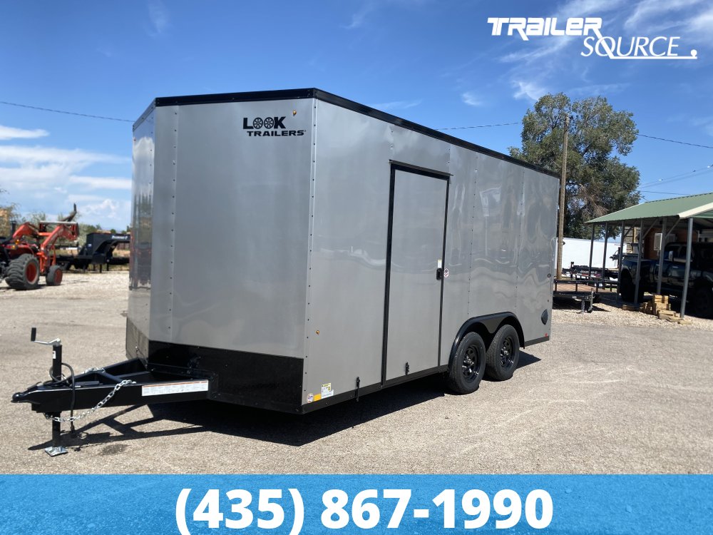 8.5x16 Look ST DLX 7'0" Interior 7K Tandem Axle Enclosed Cargo