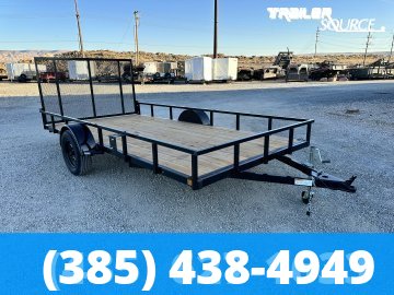 7x14 Built MAX Series Single Axle Utility