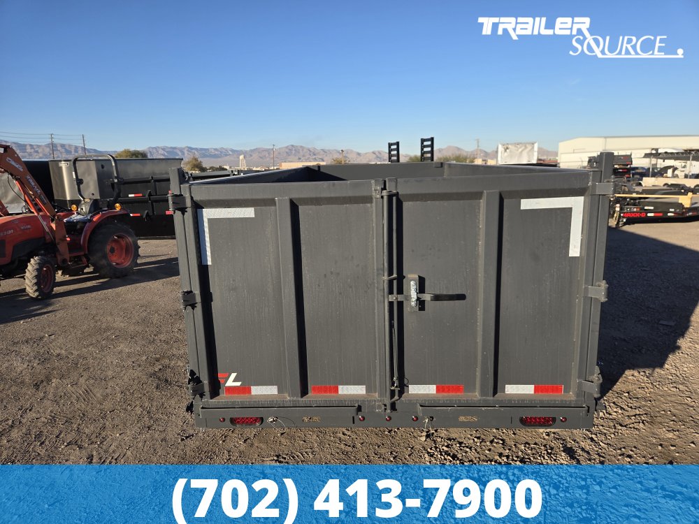 7x16 Lamar DT Gooseneck Gooseneck Dump