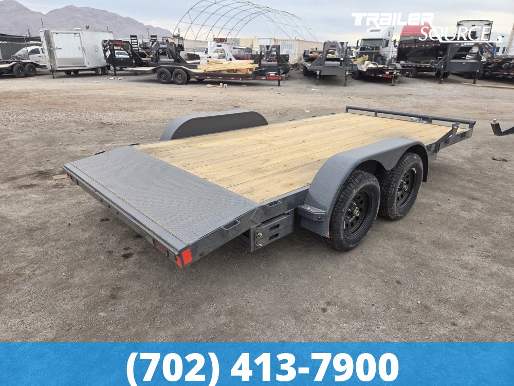 7x16 Lamar CE  Flatbed Car Hauler