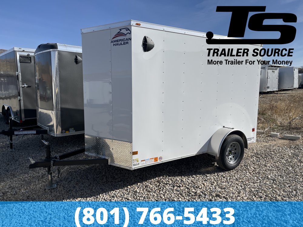 6x10 American Hauler Arrow Enclosed Cargo Trailer - 6'6" Interior - 3.5K GVWR