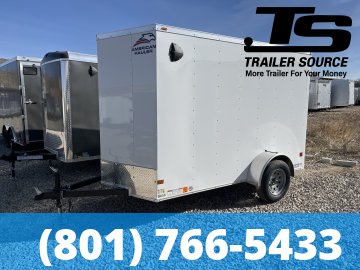 6x10 American Hauler Arrow Enclosed Cargo Trailer - 6'6" Interior - 3.5K GVWR