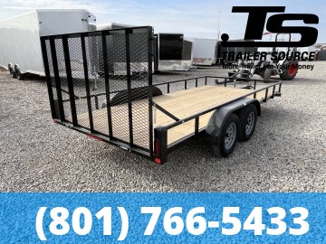 2026 Echo 7x14 7K Tandem Axle Utility Trailer