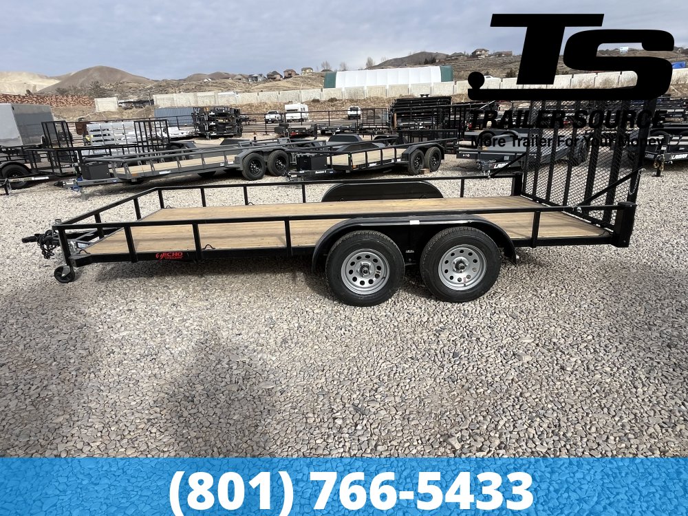 2026 Echo 7x14 7K Tandem Axle Utility Trailer