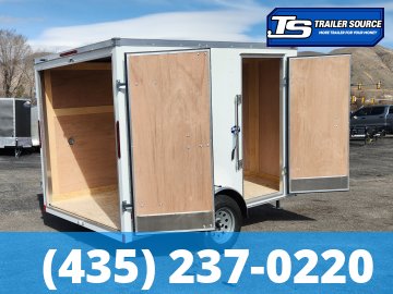 6x10 American Hauler Arrow Enclosed Cargo Trailer - 6'6" Interior - 3.5K GVWR - Barn Doors