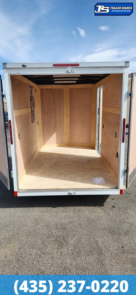 6x10 American Hauler Arrow Enclosed Cargo Trailer - 6'6" Interior - 3.5K GVWR - Barn Doors