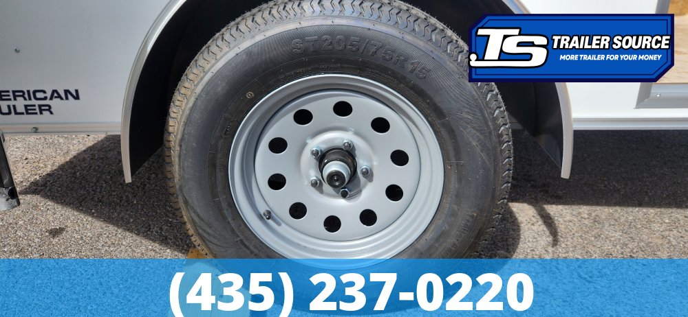 6x10 American Hauler Arrow Enclosed Cargo Trailer - 6'6" Interior - 3.5K GVWR - Barn Doors