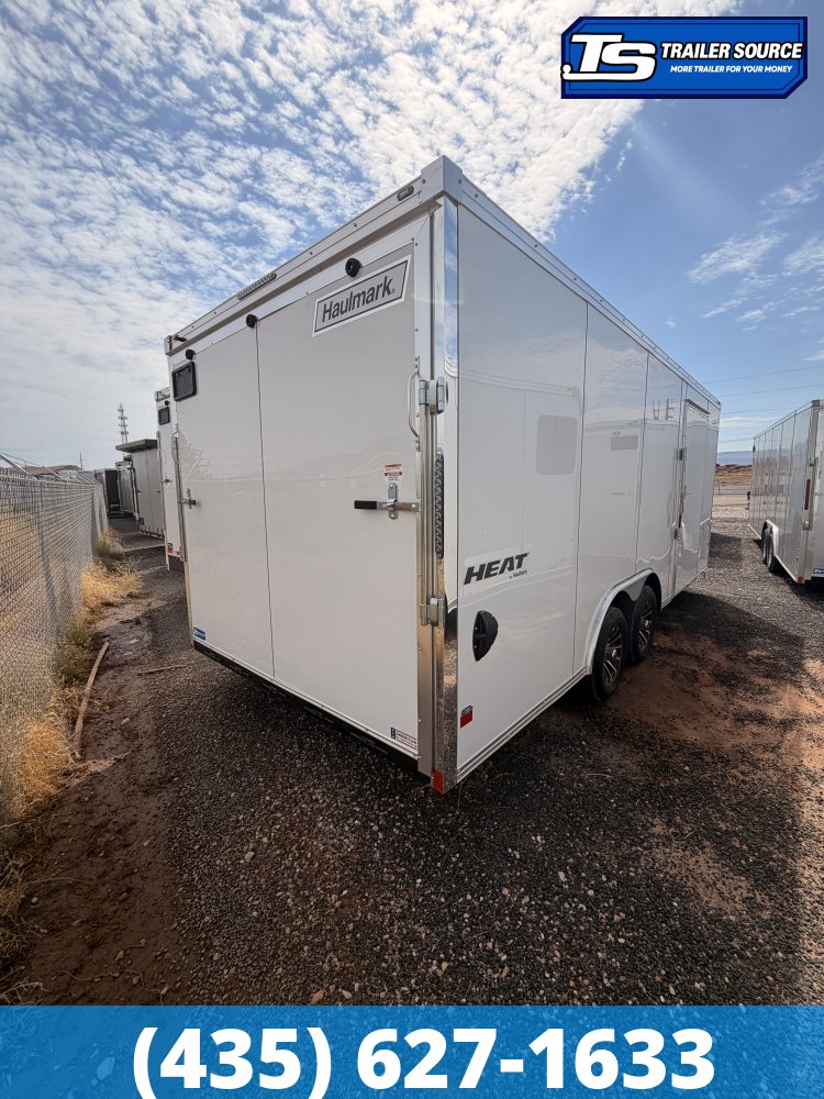 8.5x20 Haulmark Heat Enclosed Car Hauler Trailer - 7'0" Interior - 10K GVWR - .080 PolyCor