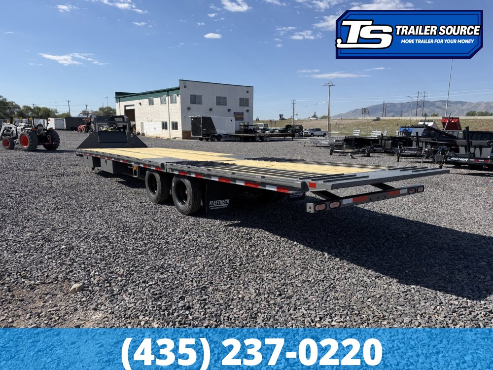 8.5x35 Diamond C FMAX-HDT 212 Pacesetter Pkg Pacesetter Pkg Gooseneck Hydraulic Dovetail Equipment Trailer - 25.9K GVWR -