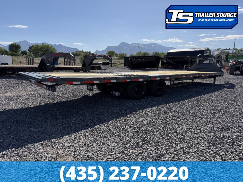 8.5x35 Diamond C FMAX-HDT 212 Pacesetter Pkg Pacesetter Pkg Gooseneck Hydraulic Dovetail Equipment Trailer - 25.9K GVWR -