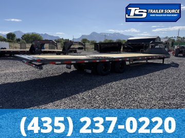 8.5x35 Diamond C FMAX-HDT 212 Pacesetter Pkg Pacesetter Pkg Gooseneck Hydraulic Dovetail Equipment Trailer - 25.9K GVWR -