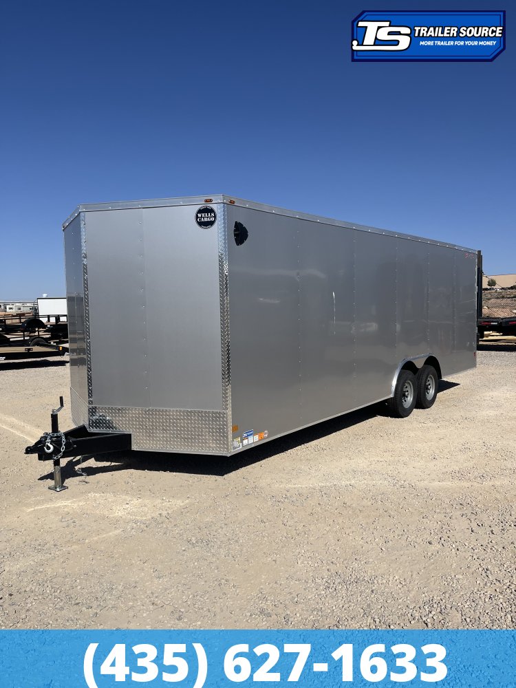 8.5x24 Wells Cargo Fast Trac Deluxe Enclosed Cargo