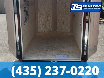 5x8 American Hauler Arrow Deluxe Enclosed Cargo Trailer - 6'0" Interior - 3.5K GVWR - .080 PolyCor, Barn Doors