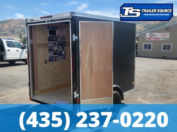 5x8 American Hauler Arrow Deluxe Enclosed Cargo Trailer - 6'0" Interior - 3.5K GVWR - .080 PolyCor, Barn Doors