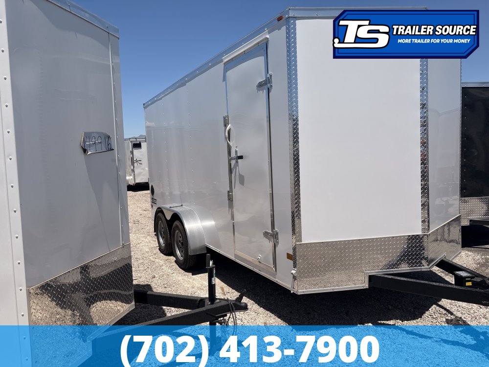 7x16 Haulmark Passport Enclosed Cargo Trailer - 7'0" Interior - 7K GVWR -