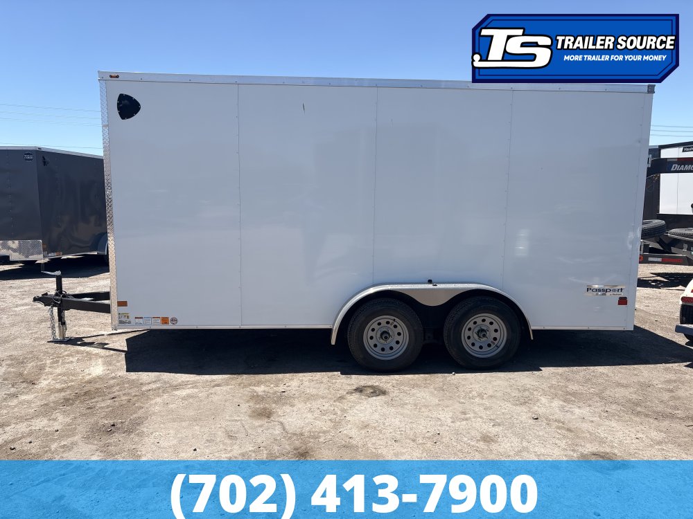 7x16 Haulmark Passport Enclosed Cargo Trailer - 7'0" Interior - 7K GVWR -