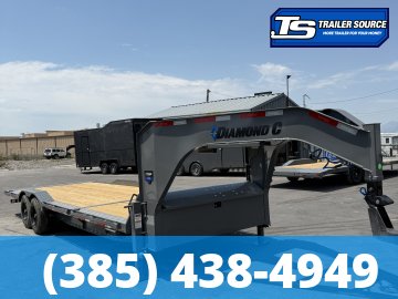 8.5x24 Diamond C HDT-GN 208 Wide Body w/ Drive Over Fenders Tilt