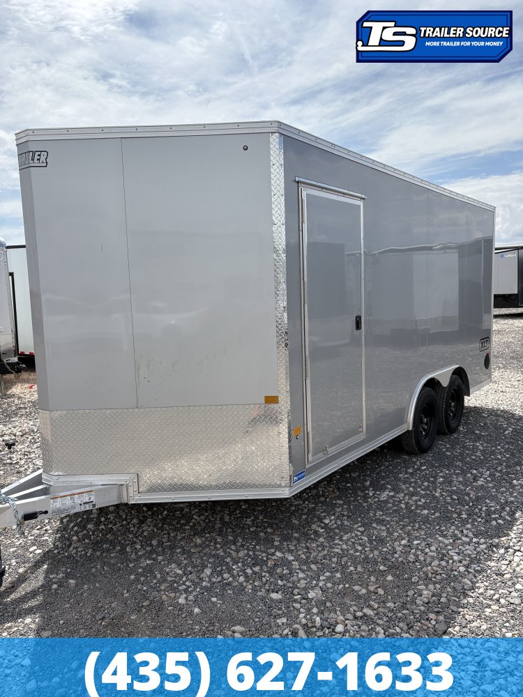 8.5x16 Alcom Aluminum EZ Hauler XLT Auto