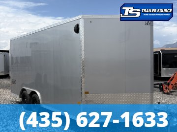 8.5x16 Alcom Aluminum EZ Hauler XLT Auto Trailer - 7'0" Interior - 7K GVWR - Dovetail
