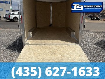 8.5x16 Alcom Aluminum EZ Hauler XLT Auto Trailer - 7'0" Interior - 7K GVWR - Dovetail