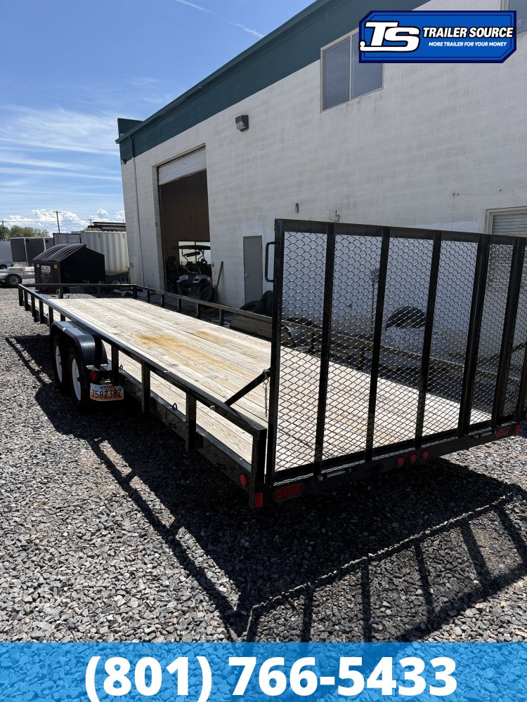 7x28 Echo EA-28-15T Utility Trailer - 7K GVWR -