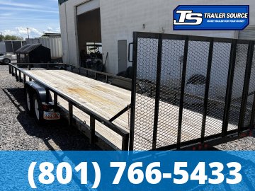 7x28 Echo EA-28-15T Utility Trailer - 7K GVWR -