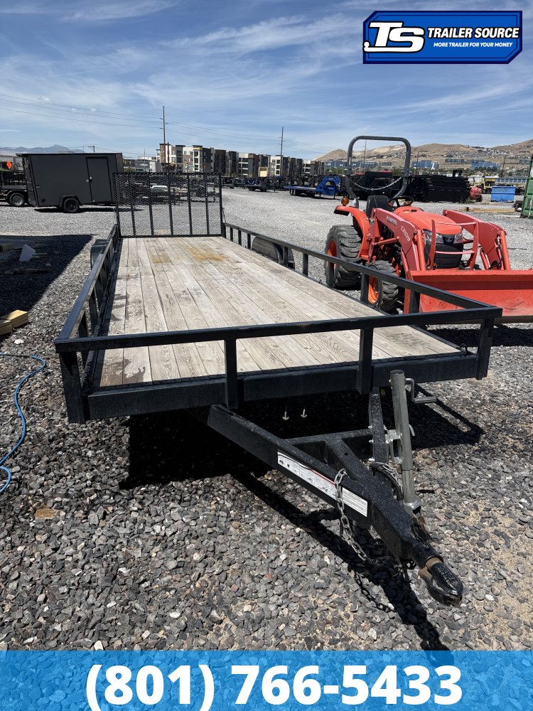 7x28 Echo EA-28-15T Utility Trailer - 7K GVWR -