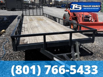 7x28 Echo EA-28-15T Utility Trailer - 7K GVWR -
