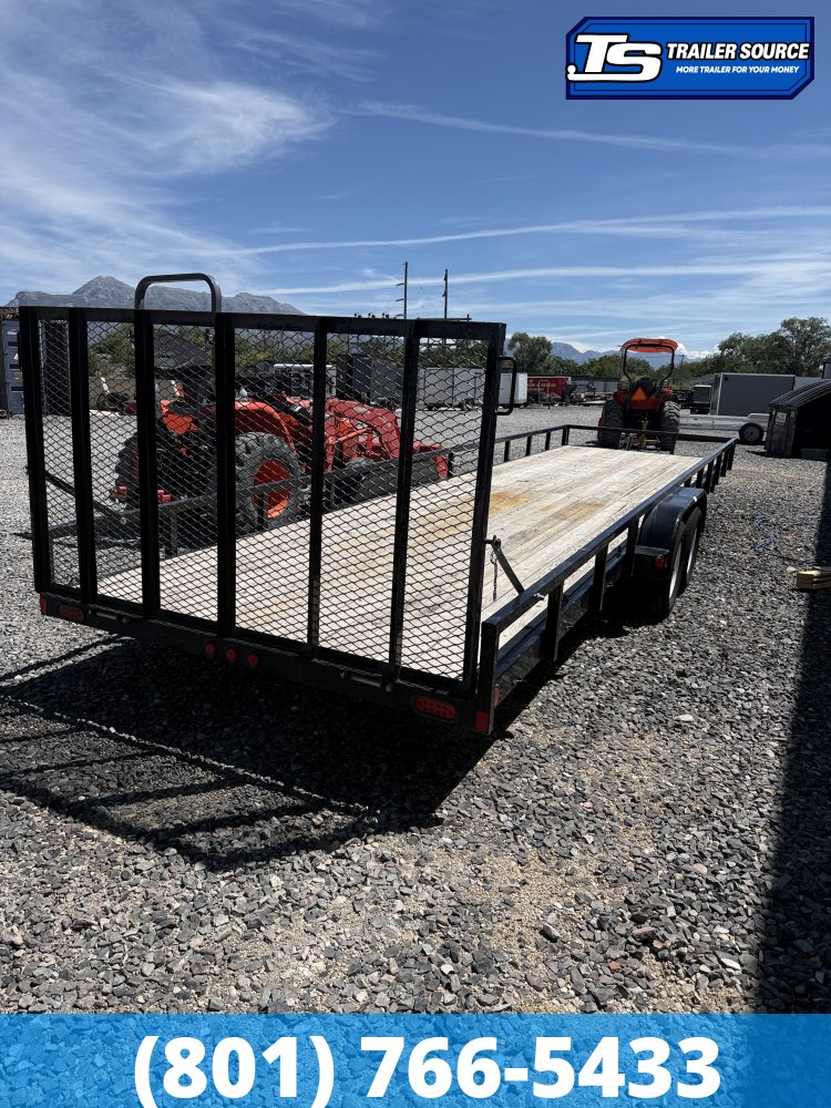 7x28 Echo EA-28-15T Utility Trailer - 7K GVWR -
