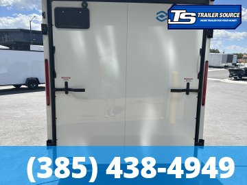 6x12 Look ST DLX Enclosed Cargo Trailer - 6'6" Interior - 3.5K GVWR - .080 PolyCor, Black Out Package, Rear Spoiler w/ Load Lights