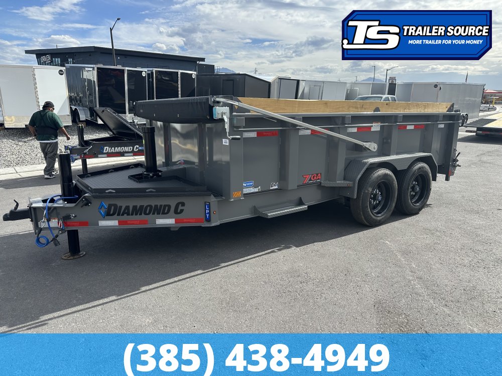 7x14 Diamond C LPT 208 Dump