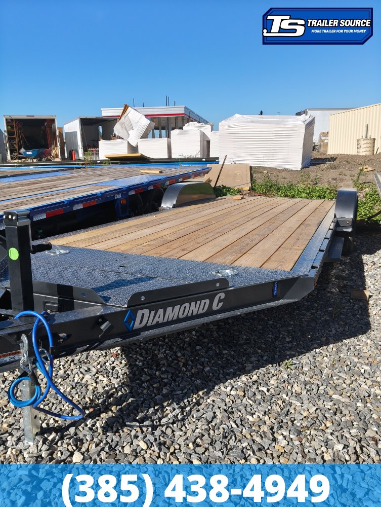 7x20 Diamond C GTF 206 Flatbed Car Hauler