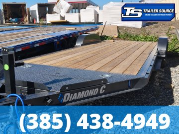 7x20 Diamond C GTF 206 Flatbed Car Hauler
