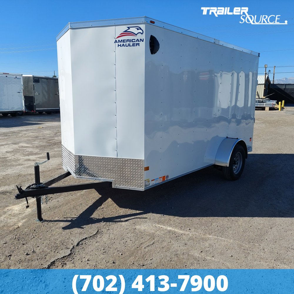 6x12 American Hauler Arrow Single Axle Enclosed Cargo