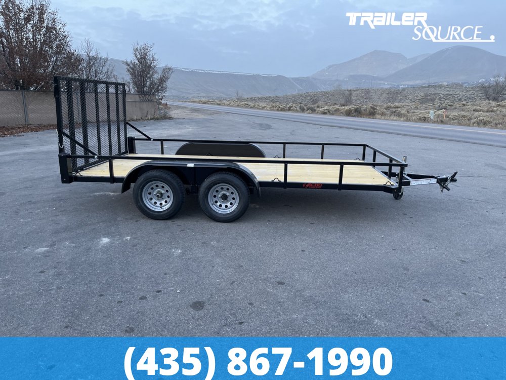 7x14 Echo Tandem Axle Utility