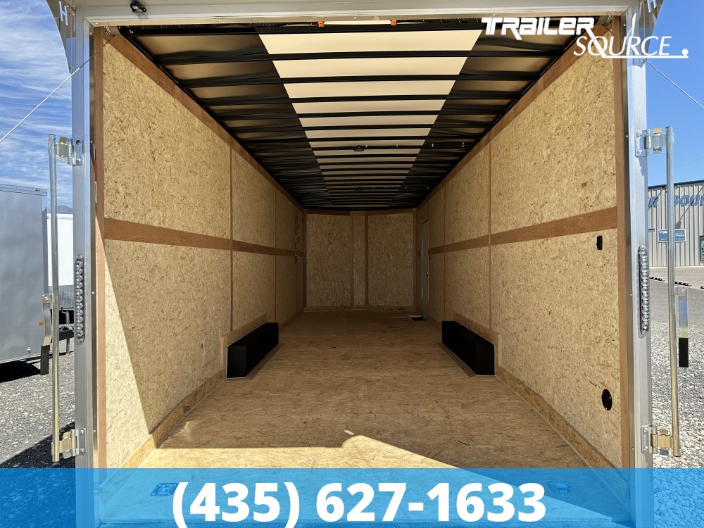 8.5x28 Haulmark Transport 7'6" Interior 12K Tandem Axle Enclosed Cargo