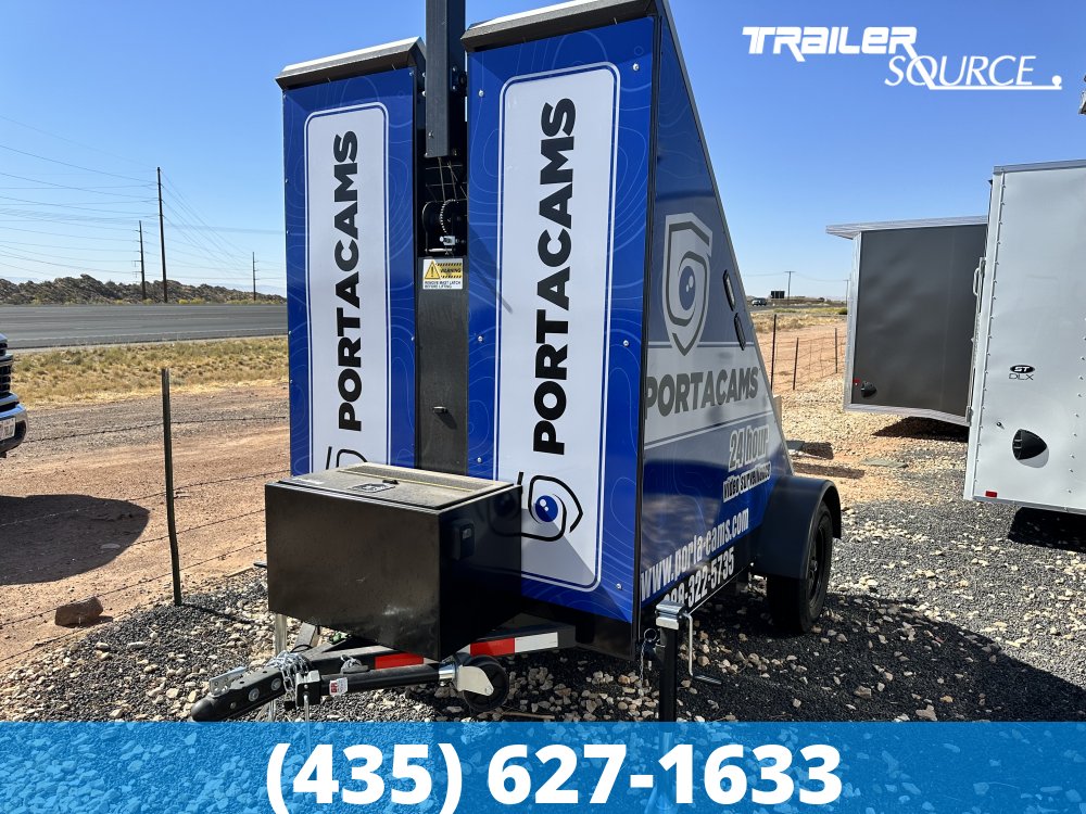 PortaCams Mobile Surveillance Trailer