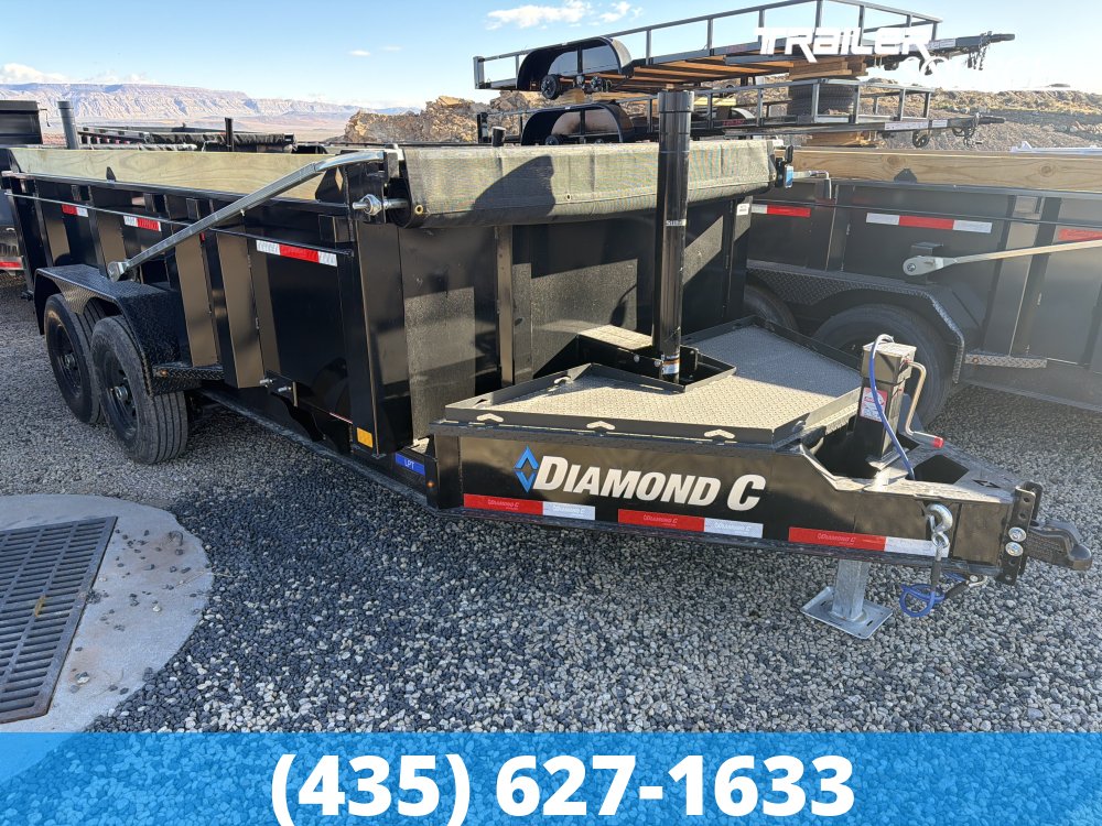 7x14 Diamond C LPT 207  15.5K Dump