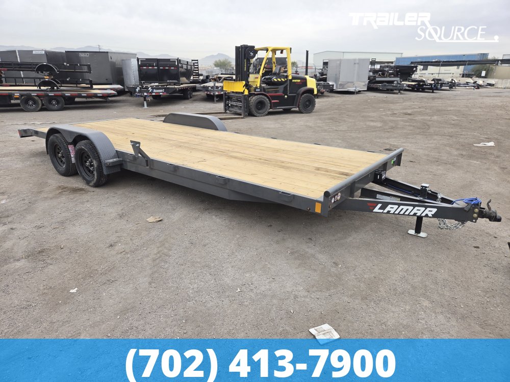 7x22 Lamar CE  Flatbed Car Hauler