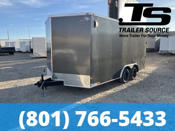 8.5x16 American Hauler Arrow Deluxe ATV Trailer - 7K GVWR Dovetail