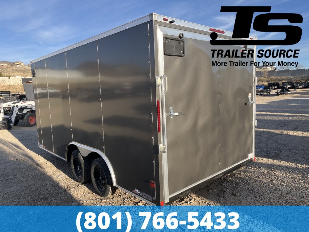 8.5x16 American Hauler Arrow Deluxe ATV Trailer - 7K GVWR Dovetail