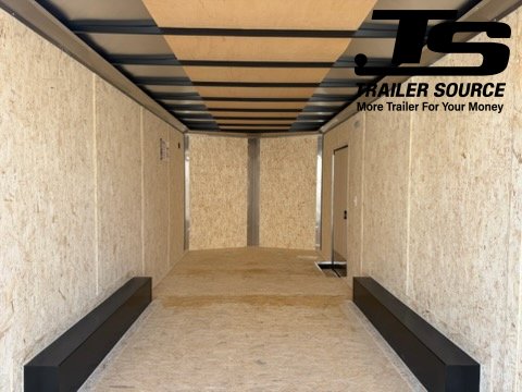 8.5x24 Look ST DLX Enclosed Cargo Trailer - 7'0" Interior - 10K GVWR - .080 PolyCor, Alloy Wheels, Black Out Package